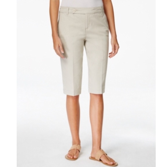 Style & Co. Pants - Size 14 Style & Co. Twill Bermuda Shorts. B9
